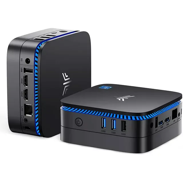 KAMRUI Mini PC Intel 12th Gen N95 3.4GHz 16GB /512GB Windows 11 pro Tower Support 4K UHD Dual Wi-Fi