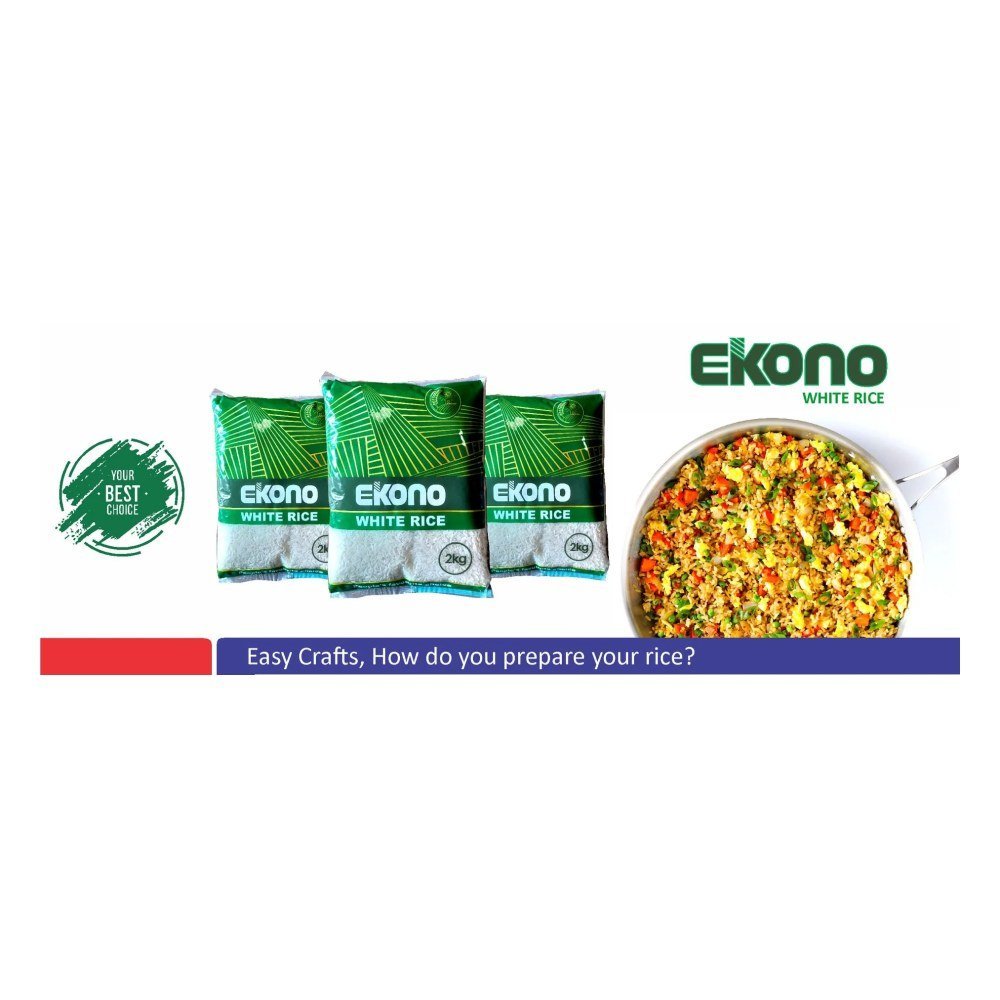 Ekono White Rice 2kg