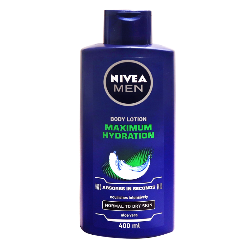 Nivea For Men Max Hyd Lotion 400m