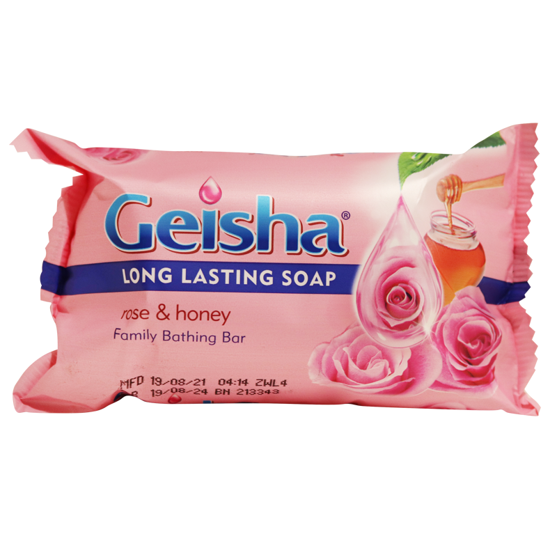 Geisha Soap Pink &amp; Honey 225g