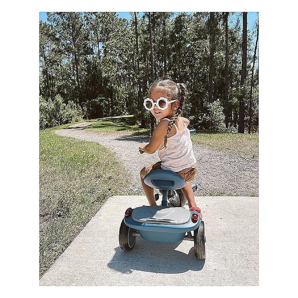 Lazery Toddler Tricycle with Storage Basket and Lights