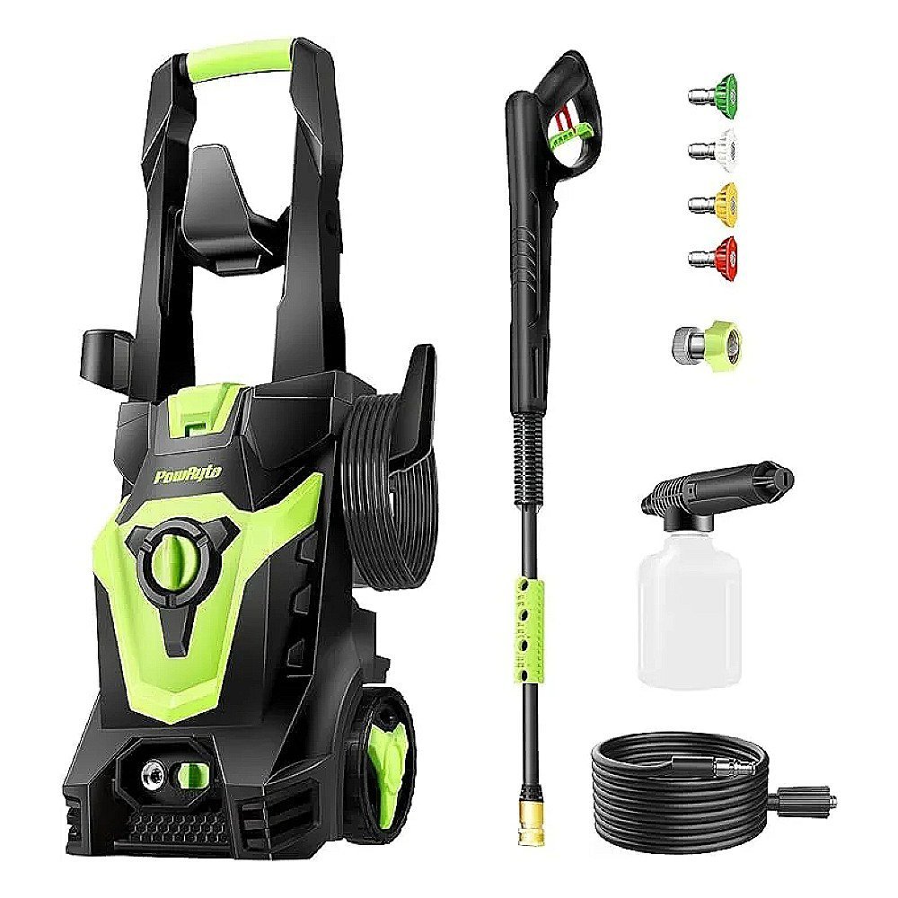 PowRyte Electric Pressure Washer, Foam Cannon